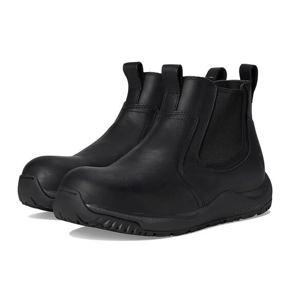 Volcom Mens Street Shield Station Tactical Boots US 11 Wide Black Slip-on CT NIB - Picture 2 of 13